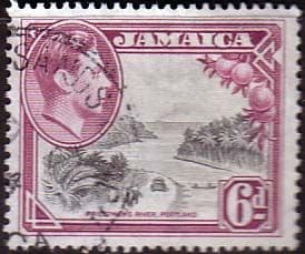 Jamaica 1938 SG 128 Priestmans River Fine Used