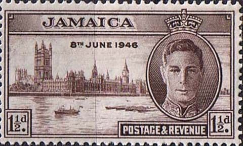 Jamaica 1946 King George VI Victory SG 141 Fine Mint