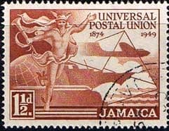 Jamaica 1949 Universal Postal Union SG 145 Fine Used