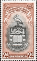 Jamaica 1951 British West Indies University College SG 149 Fine Mint