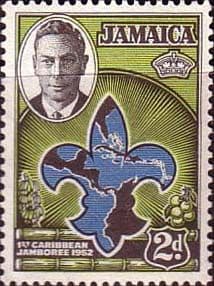 Jamaica 1952 Caribbean Scout Jamboree SG 151 Fine Mint