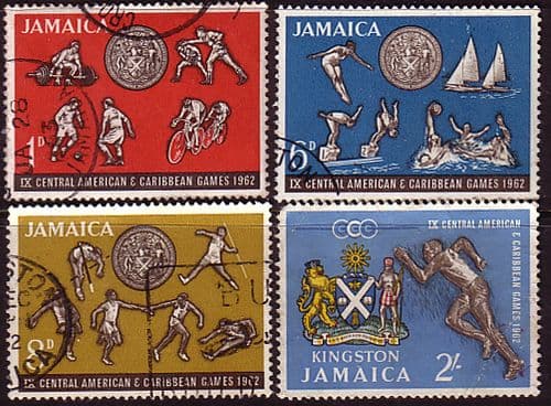 Jamaica 1962 Carabian Games Set Fine Used
