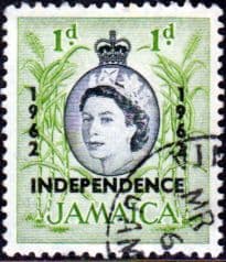 Jamaica 1962 SG 182 Independence Overprint Fine Used