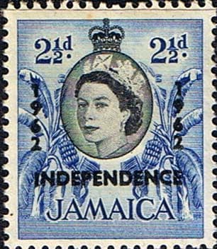 Jamaica 1962 SG 183 Independence Overprint Fine Mint