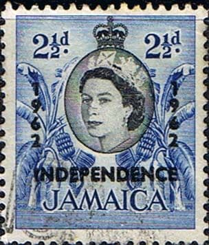 Jamaica 1962 SG 183 Independence Overprint Fine Used