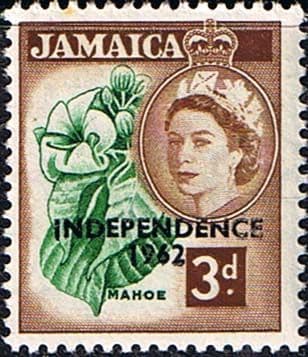 Jamaica 1962 SG 184 Independence Overprint Fine Mint