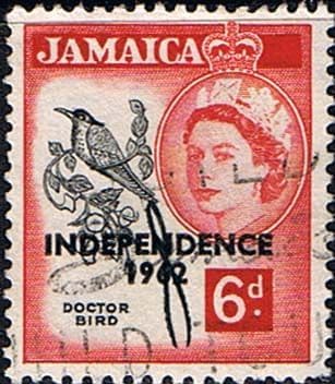 Jamaica 1962 SG 186 Independence Overprint Fine Used