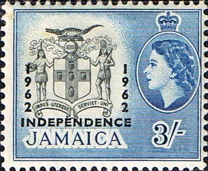 Jamaica 1962 SG 190 Independence Overprint Fine Mint