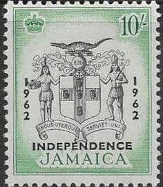 Jamaica 1962 SG 191 Independence Overprint Fine Mint