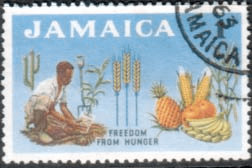 Jamaica 1963 Freedom From Hunger SG 201 Fine Used