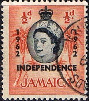 Jamaica 1963 SG 205 Independence Overprint Fine Used