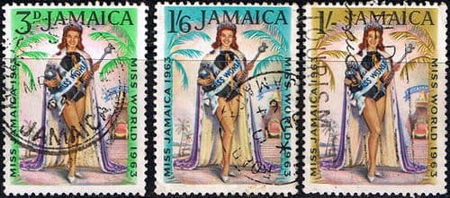 Jamaica 1964 Miss World Set Fine Used