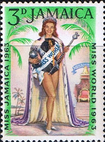Jamaica 1964 Miss World SG 214 Fine Mint