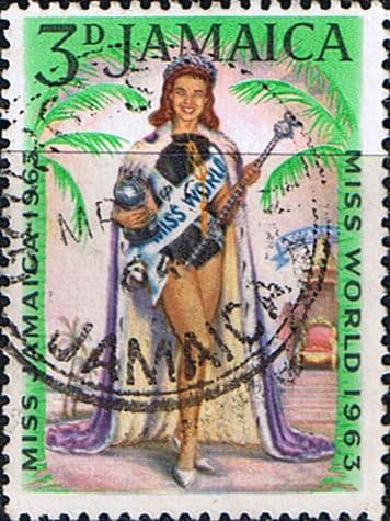 Jamaica 1964 Miss World SG 214 Fine Used