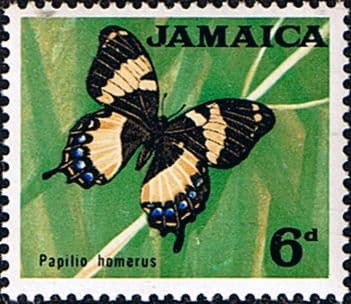 Jamaica 1964 SG 223 Butterfly Fine Mint