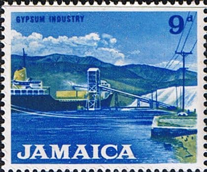 Jamaica 1964 SG 225 Gypsum Industry Fine Mint
