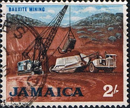 Jamaica 1964 SG 228 Bauxite Mining Fine Used
