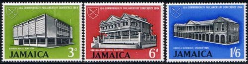 Jamaica 1964 SG 236 - 8 Commonwealth Conference Fine Mint