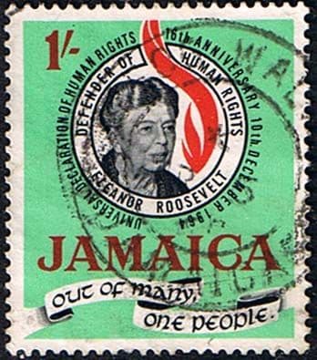 Jamaica 1964 SG 239 Eleanor Rosevelt Human Rights Fine Used