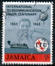 Jamaica 1965 International Telecommunication Union Fine Used