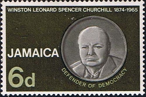 Jamaica 1966 Churchill Commemoration SG 252 Fine Mint