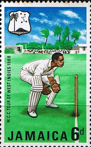 Jamaica 1968 Cricket West Indian Tour SG 267 Fine Mint
