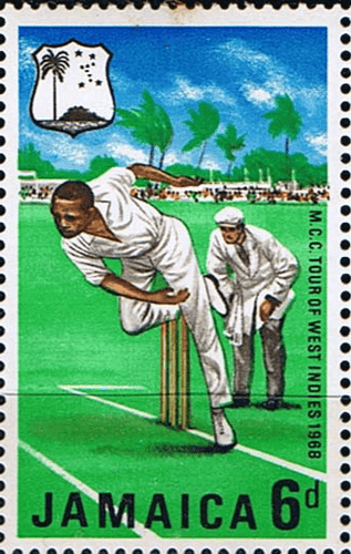 Jamaica 1968 Cricket West Indian Tour SG 269 Fine Mint