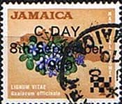Jamaica 1969 Decimal Currency Overprints SG 280 Fine Used
