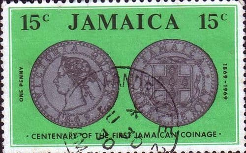 Jamaica 1969 Jamaican Coins SG 297 Fine Used