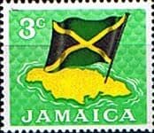 Jamaica 1970 SG 309 Decimal Island and Flag Fine Mint