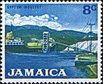 Jamaica 1970 SG 312 Decimal Gypsum Industry Fine Mint