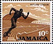 Jamaica 1970 SG 313 Decimal National Stadium Fine Mint