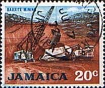 Jamaica 1970 SG 315 Decimal Bauxite Mining Fine Used