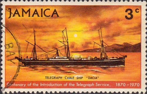 Jamaica 1970 Telegraph Service SG 320 Fine Used