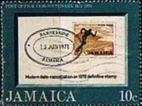 Jamaica 1971 Tercentenary of Post Office SG338 Fine Used