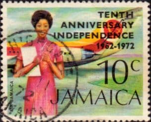 Jamaica 1972 Independence SG 360 Fine Used