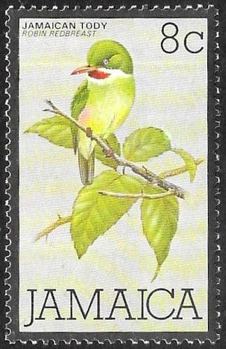 Jamaica 1979 Jamaican Tody Bird SG 467 Fine Mint