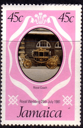 Jamaica 1981 Royal Wedding SG 517 Fine Mint