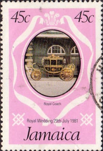Jamaica 1981 Royal Wedding SG 517 Fine Used