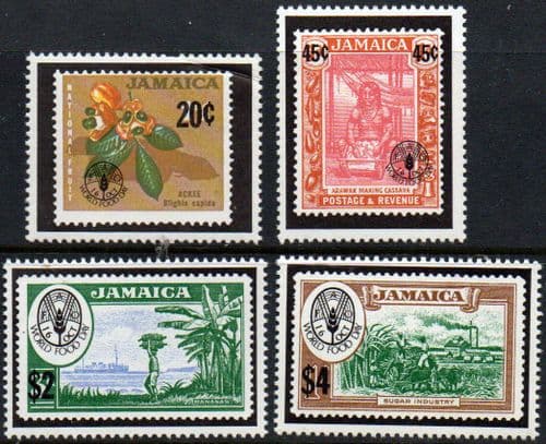 Jamaica 1981 World Food Day Set Fine Mint