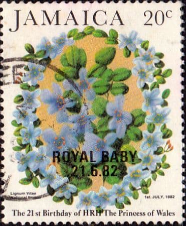 Jamaica 1982 21st Birthday of Diana Princess of Wales SG 558 Fine Used
