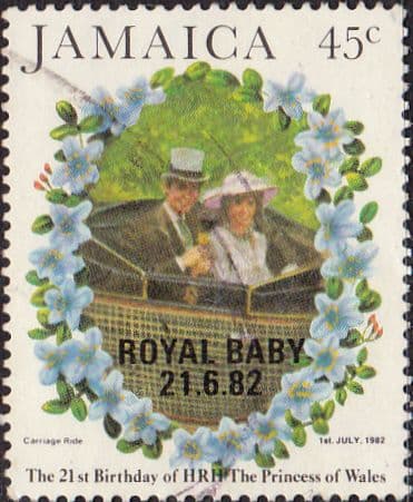 Jamaica 1982 Birthday of Diana Princess of Wales SG 552 Fine Used