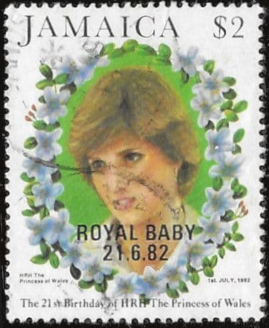 Jamaica 1982 Birthday of Diana Princess of Wales SG 562 Fine Used