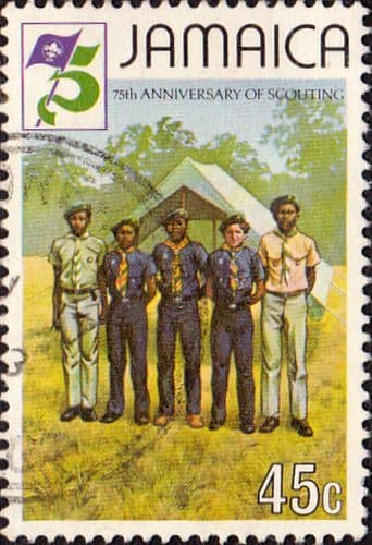 Jamaica 1982 Boy Scout Movement SG 547 Fine Used