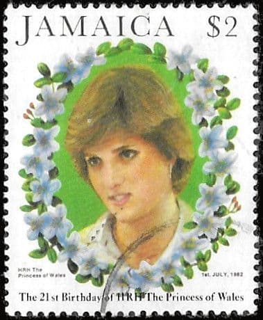 Jamaica 1982 Diana 21st Birthday SG 555 Fine Used