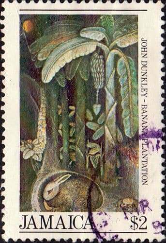 Jamaica 1983 Christmas Painting SG 593 Fine Used