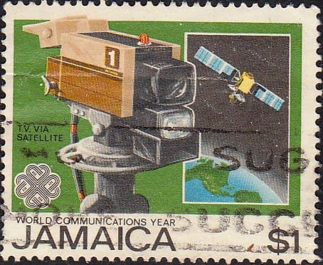 Jamaica 1983 World Communications Year SG 589 Fine Used