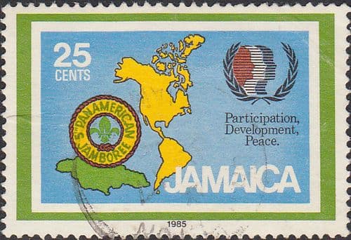 Jamaica 1985 International Youth Year SG 630 Fine Used
