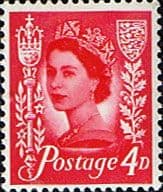 Jersey 1958 Queen Elizabeth SG 13 Fine Mint