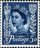 Jersey 1958 Queen Elizabeth SG 14 Fine Mint